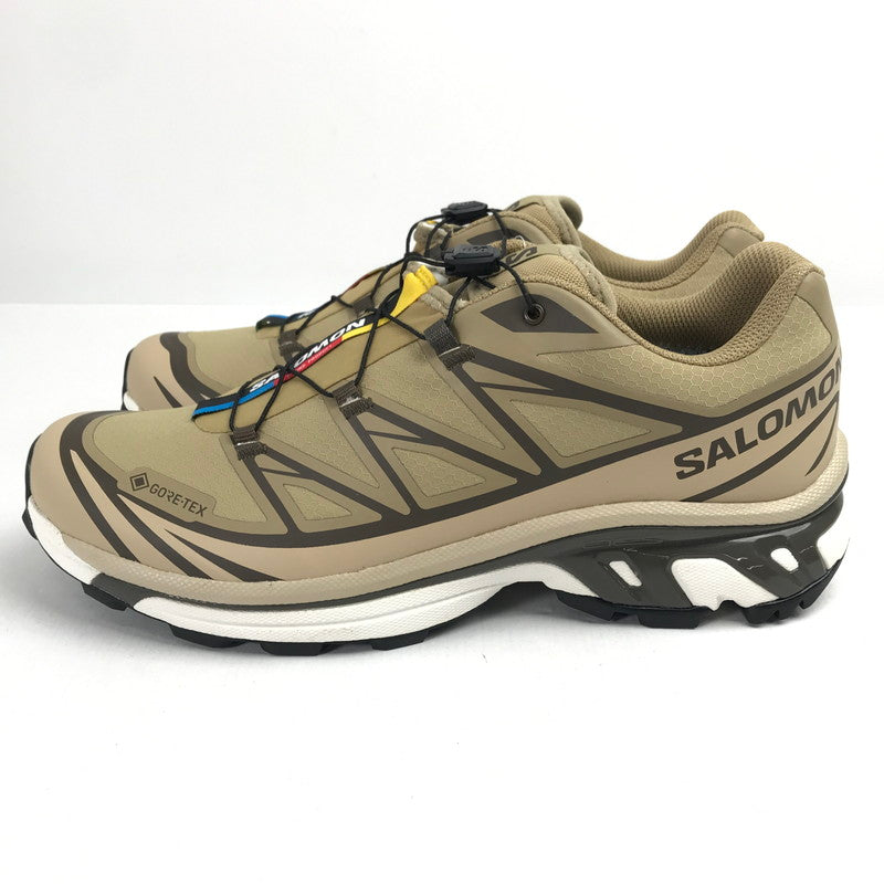 【中古美品】【メンズ】 SALOMON サロモン 479750 XT-6 GORE-TEX KELP ゴアテックス スニーカー シューズ 靴 162-260724-mh-06-fuzh サイズ：29cm カラー：ベージュ 万代Net店