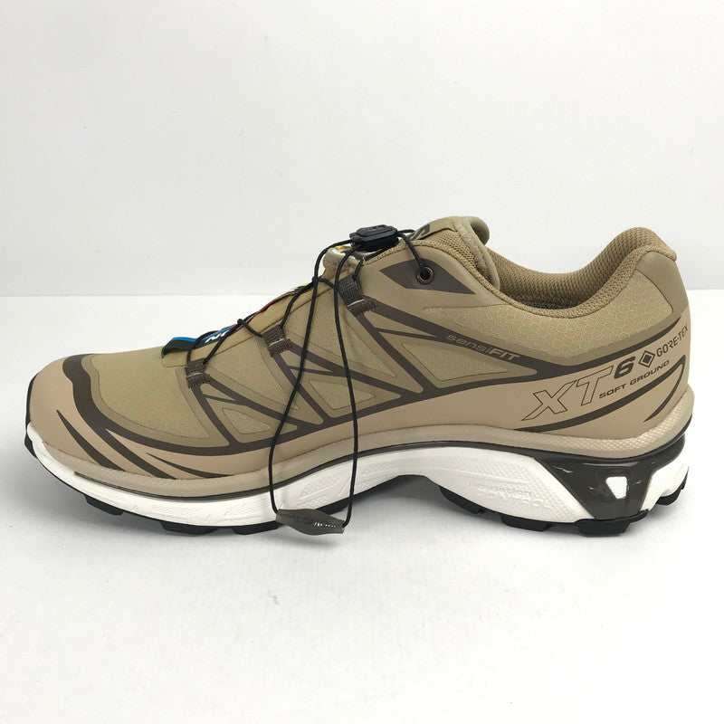 【中古美品】【メンズ】 SALOMON サロモン 479750 XT-6 GORE-TEX KELP ゴアテックス スニーカー シューズ 靴 162-260724-mh-06-fuzh サイズ：29cm カラー：ベージュ 万代Net店