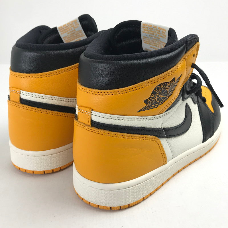 【中古品】【メンズ】 NIKE ナイキ 555088-711 AIR JORDAN 1 RETRO HIGH OG "TAXI" エアジョーダン1 レトロ ハイ スニーカー 靴 160-260724-mh-08-fuzh サイズ：29cm カラー：イエロー 万代Net店