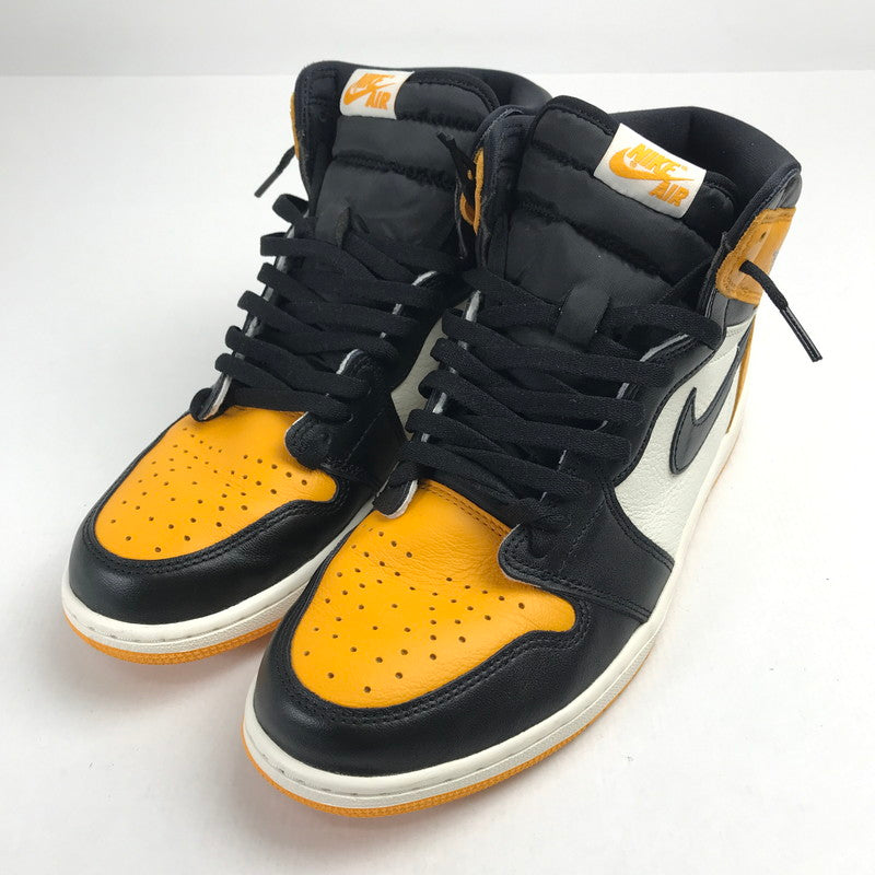 【中古品】【メンズ】 NIKE ナイキ 555088-711 AIR JORDAN 1 RETRO HIGH OG "TAXI" エアジョーダン1 レトロ ハイ スニーカー 靴 160-260724-mh-08-fuzh サイズ：29cm カラー：イエロー 万代Net店