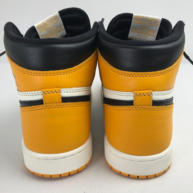 【中古品】【メンズ】 NIKE ナイキ 555088-711 AIR JORDAN 1 RETRO HIGH OG "TAXI" エアジョーダン1 レトロ ハイ スニーカー 靴 160-260724-mh-08-fuzh サイズ：29cm カラー：イエロー 万代Net店