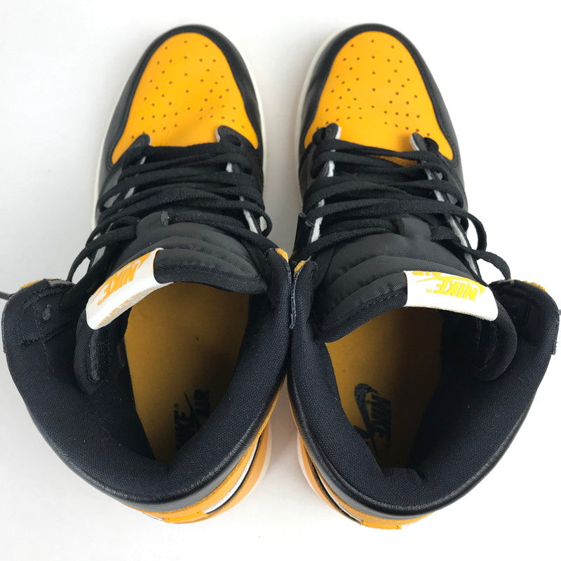 【中古品】【メンズ】 NIKE ナイキ 555088-711 AIR JORDAN 1 RETRO HIGH OG "TAXI" エアジョーダン1 レトロ ハイ スニーカー 靴 160-260724-mh-08-fuzh サイズ：29cm カラー：イエロー 万代Net店