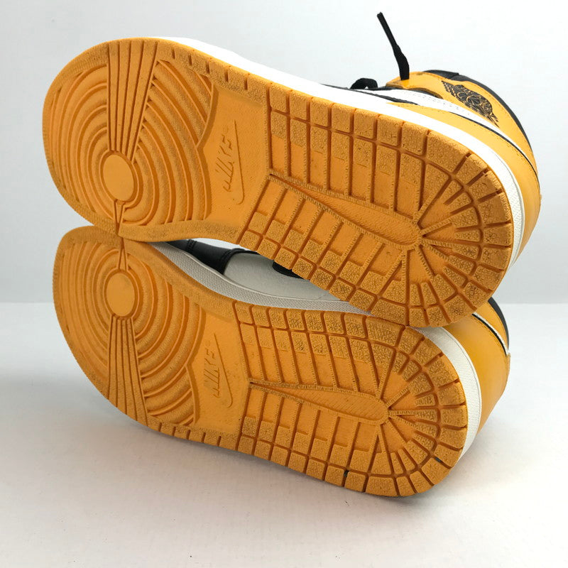 【中古品】【メンズ】 NIKE ナイキ 555088-711 AIR JORDAN 1 RETRO HIGH OG "TAXI" エアジョーダン1 レトロ ハイ スニーカー 靴 160-260724-mh-08-fuzh サイズ：29cm カラー：イエロー 万代Net店