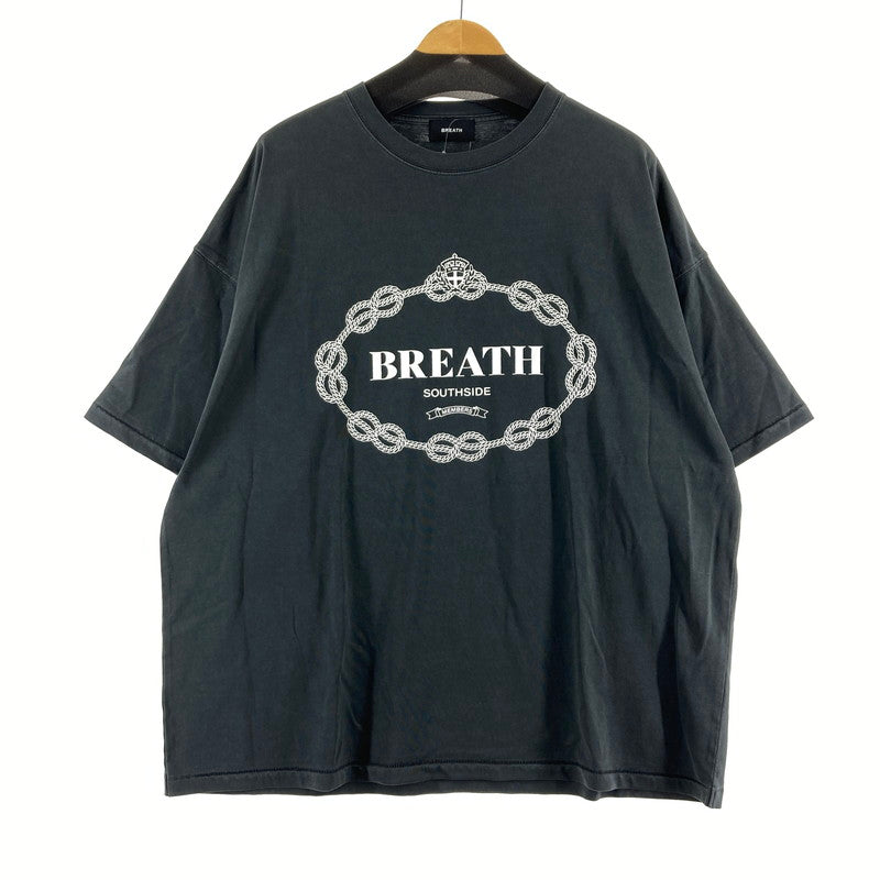 【中古品】【メンズ】 BREATH ブレス BR26SS-G5026 ROYAL LOGO SS TEE ロイヤルロゴ Tシャツ カラーGRAY SIZE:2XL 142-260724-ky-03-fuzh 万代Net店
