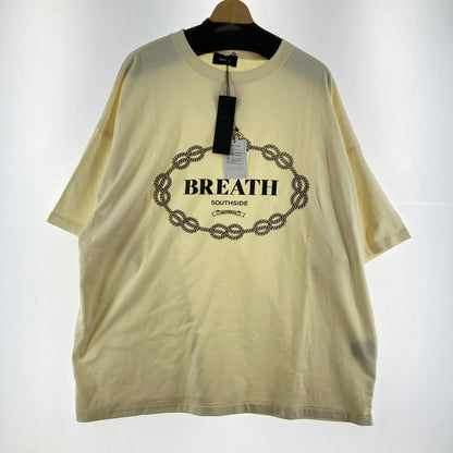 【中古品】【メンズ】 BREATH ブレス BR26SS-C5026 ROYAL LOGO SS TEE ロイヤルロゴ Tシャツ カラー CREAM SIZE:2XL タグ付 142-260724-ky-04-fuzh 万代Net店