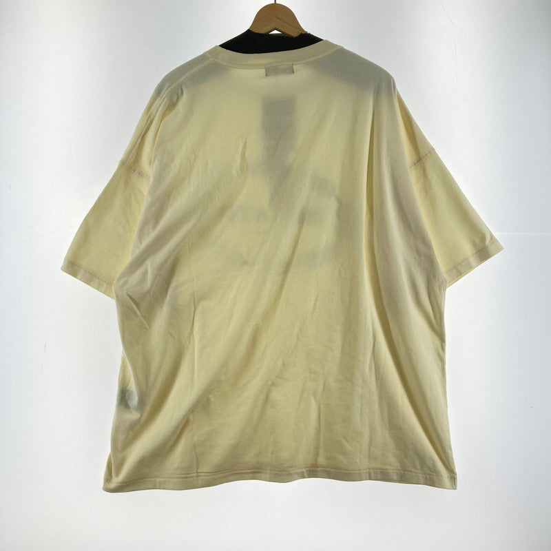 【中古品】【メンズ】 BREATH ブレス BR26SS-C5026 ROYAL LOGO SS TEE ロイヤルロゴ Tシャツ カラー CREAM SIZE:2XL タグ付 142-260724-ky-04-fuzh 万代Net店