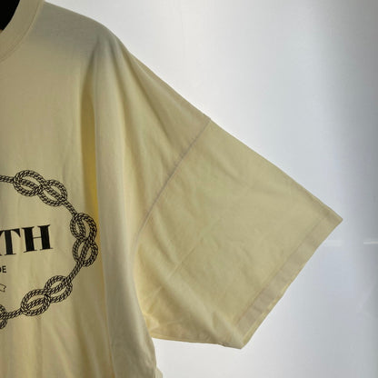 【中古品】【メンズ】 BREATH ブレス BR26SS-C5026 ROYAL LOGO SS TEE ロイヤルロゴ Tシャツ カラー CREAM SIZE:2XL タグ付 142-260724-ky-04-fuzh 万代Net店