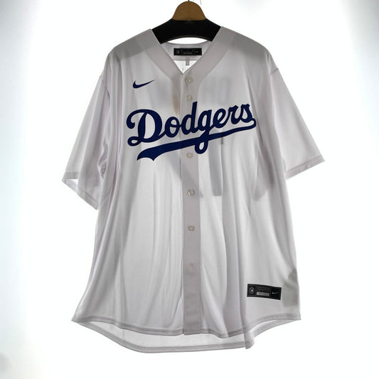【中古品】【メンズ/レディース】 NIKE ナイキ T770-LDWH MLB ドジャース レプリカユニフォーム 大谷翔平 148-260723-ny-04-fuzh サイズ：XL カラー：ホワイト 万代Net店