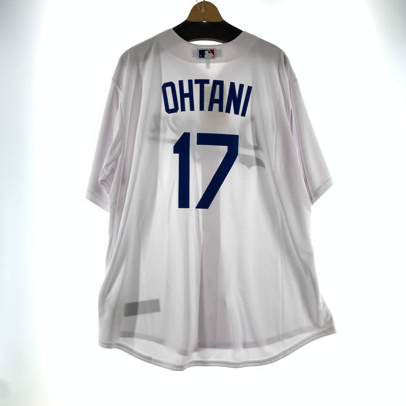 【中古品】【メンズ/レディース】 NIKE ナイキ T770-LDWH MLB ドジャース レプリカユニフォーム 大谷翔平 148-260723-ny-04-fuzh サイズ：XL カラー：ホワイト 万代Net店