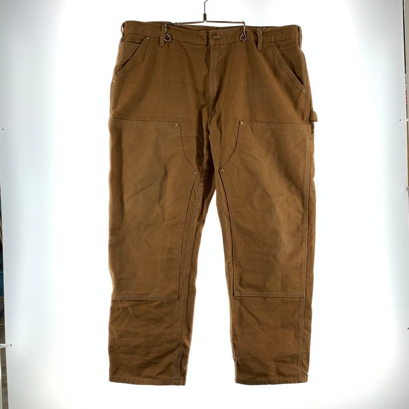 【中古品】【メンズ】 CARHARTT カーハート B01 BRN DOUBLE FRONT WORK DUNGAREE ダブルフロントワークダンガリー 156-260723-ny-13-fuzh サイズ：42 カラー：ブラウン 万代Net店