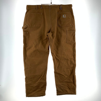 【中古品】【メンズ】 CARHARTT カーハート B01 BRN DOUBLE FRONT WORK DUNGAREE ダブルフロントワークダンガリー 156-260723-ny-13-fuzh サイズ：42 カラー：ブラウン 万代Net店