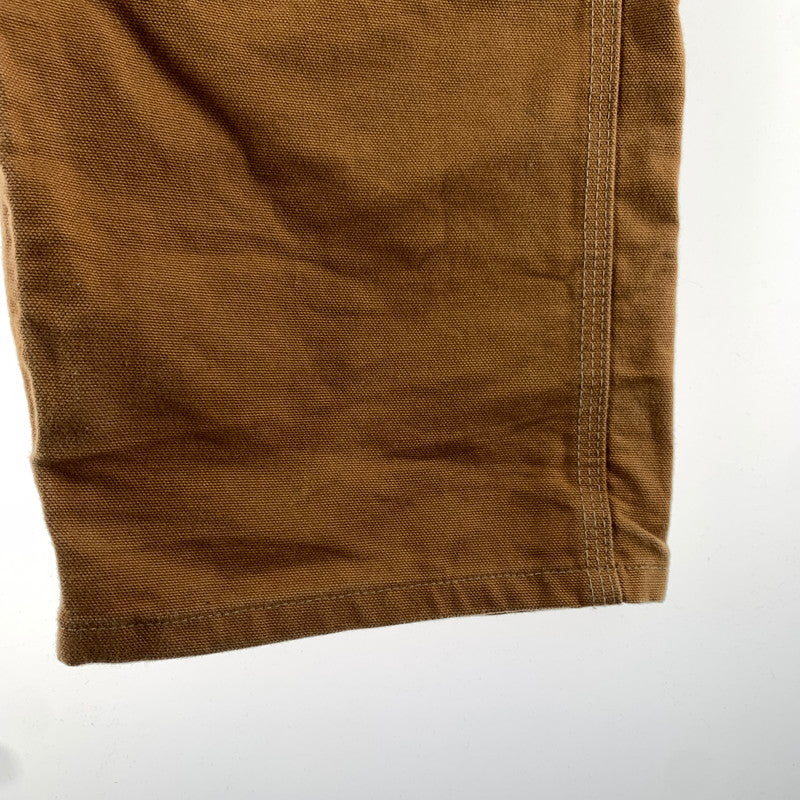 【中古品】【メンズ】 CARHARTT カーハート B01 BRN DOUBLE FRONT WORK DUNGAREE ダブルフロントワークダンガリー 156-260723-ny-13-fuzh サイズ：42 カラー：ブラウン 万代Net店