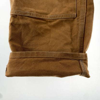 【中古品】【メンズ】 CARHARTT カーハート B01 BRN DOUBLE FRONT WORK DUNGAREE ダブルフロントワークダンガリー 156-260723-ny-13-fuzh サイズ：42 カラー：ブラウン 万代Net店