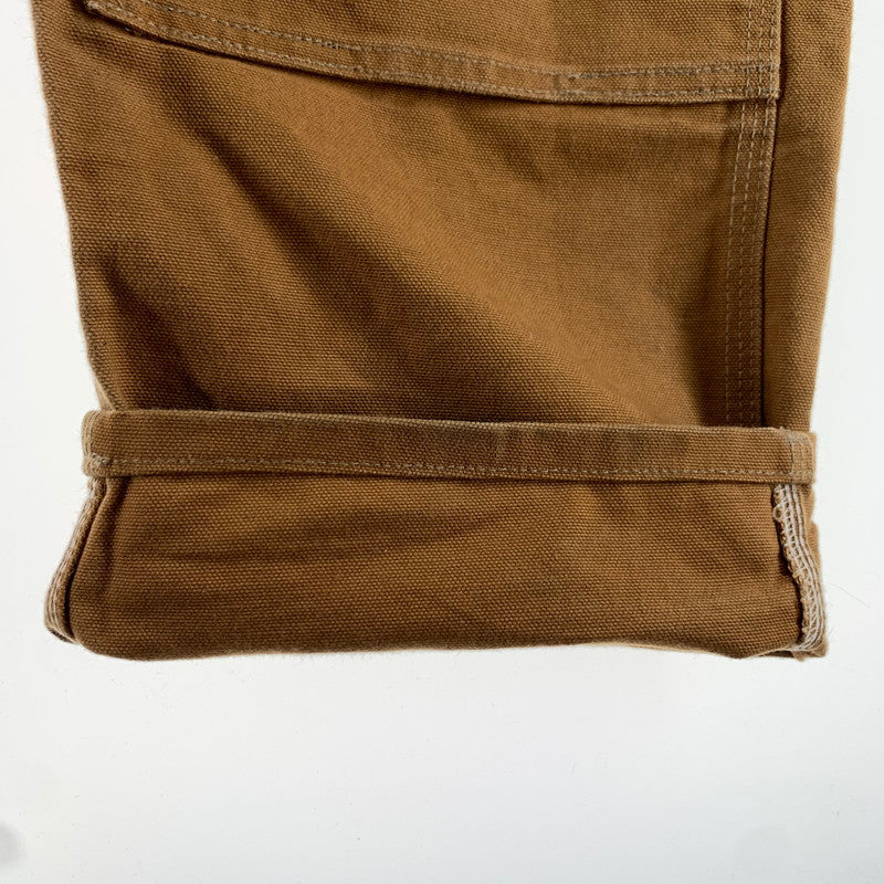 【中古品】【メンズ】 CARHARTT カーハート B01 BRN DOUBLE FRONT WORK DUNGAREE ダブルフロントワークダンガリー 156-260723-ny-13-fuzh サイズ：42 カラー：ブラウン 万代Net店