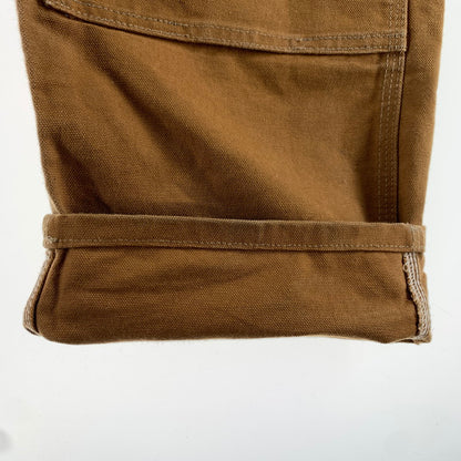 【中古品】【メンズ】 CARHARTT カーハート B01 BRN DOUBLE FRONT WORK DUNGAREE ダブルフロントワークダンガリー 156-260723-ny-13-fuzh サイズ：42 カラー：ブラウン 万代Net店