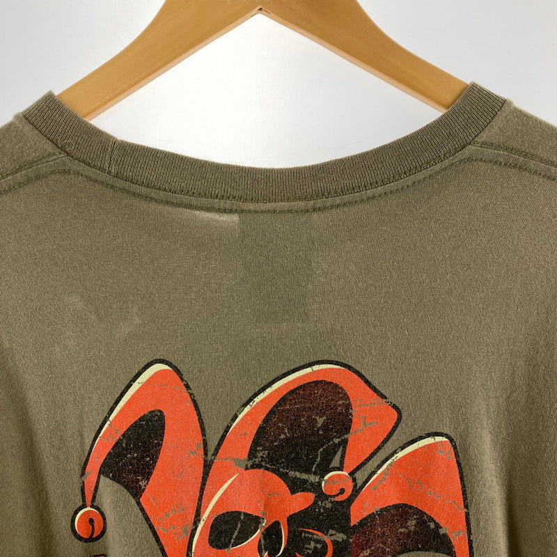 【中古品】【メンズ】 HARLEY－DAVIDSON ハーレーダビッドソン 半袖Tシャツ カラーBEIGE SIZE:XL 145-260724-ky-05-fuzh 万代Net店