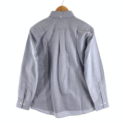 【中古品】【メンズ】 VAN JAC ヴァン 長袖シャツ オックスフォード ハーフボタン トップス ブランド 古着 142-260726-gm-21-fuzh サイズ：L カラー：ブルー 万代Net店
