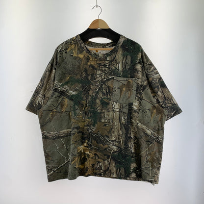 【中古品】【メンズ】 CARHARTT カーハート リアルツリー トップス 半袖 Ｔシャツ 古着 145-260726-mh-01-fuzh サイズ：2XL カラー：グリーン 万代Net店