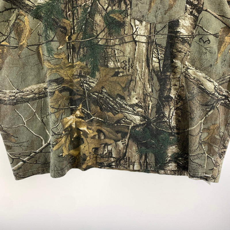 【中古品】【メンズ】 CARHARTT カーハート リアルツリー トップス 半袖 Ｔシャツ 古着 145-260726-mh-01-fuzh サイズ：2XL カラー：グリーン 万代Net店
