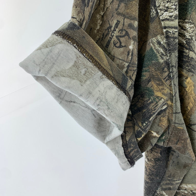 【中古品】【メンズ】 CARHARTT カーハート リアルツリー トップス 半袖 Ｔシャツ 古着 145-260726-mh-01-fuzh サイズ：2XL カラー：グリーン 万代Net店