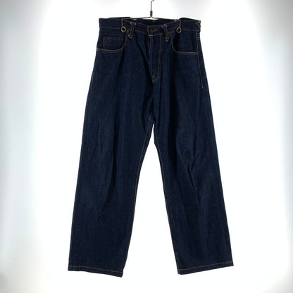 【中古品】【メンズ】 EVISU DENIM PANTS エヴィス デニム パンツ カモメペイント 家紋 ボタンフライ 153-260723-ny-14-fuzh サイズ：W34 カラー：インディゴ 万代Net店