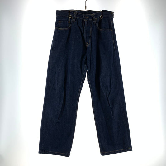 【中古品】【メンズ】 EVISU DENIM PANTS エヴィス デニム パンツ カモメペイント 家紋 ボタンフライ 153-260723-ny-14-fuzh サイズ：W34 カラー：インディゴ 万代Net店