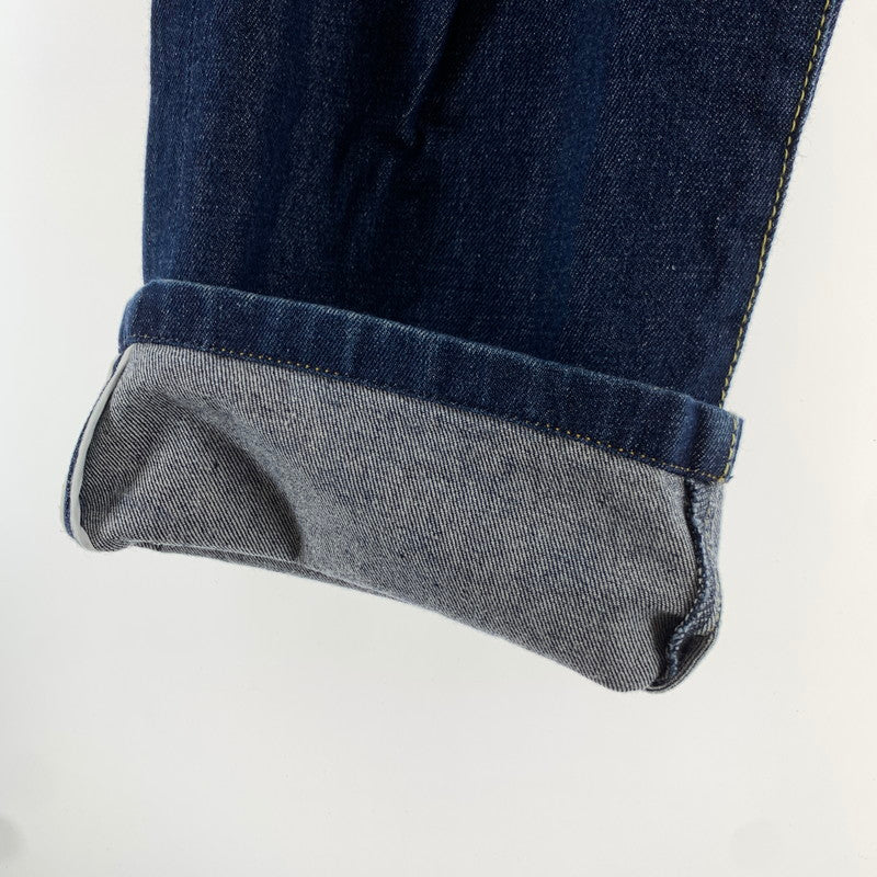【中古品】【メンズ】 EVISU DENIM PANTS エヴィス デニム パンツ カモメペイント 家紋 ボタンフライ 153-260723-ny-14-fuzh サイズ：W34 カラー：インディゴ 万代Net店