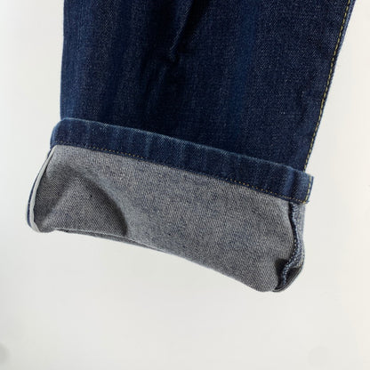【中古品】【メンズ】 EVISU DENIM PANTS エヴィス デニム パンツ カモメペイント 家紋 ボタンフライ 153-260723-ny-14-fuzh サイズ：W34 カラー：インディゴ 万代Net店
