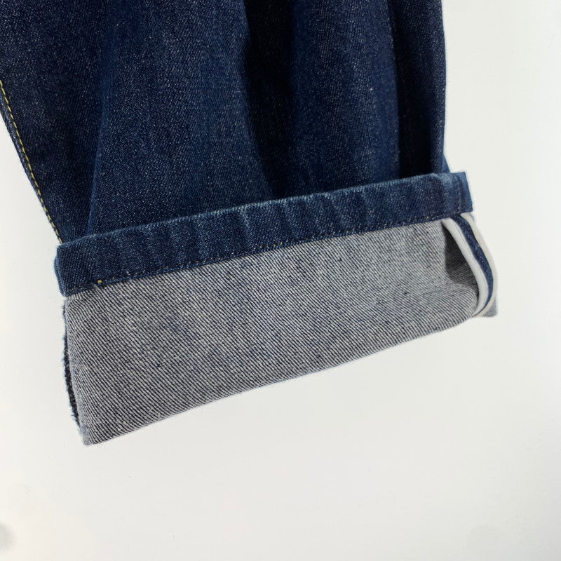 【中古品】【メンズ】 EVISU DENIM PANTS エヴィス デニム パンツ カモメペイント 家紋 ボタンフライ 153-260723-ny-14-fuzh サイズ：W34 カラー：インディゴ 万代Net店