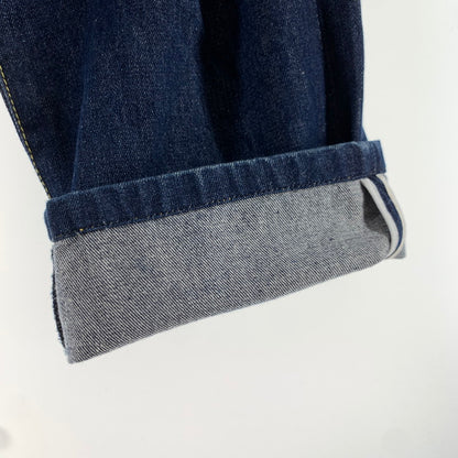 【中古品】【メンズ】 EVISU DENIM PANTS エヴィス デニム パンツ カモメペイント 家紋 ボタンフライ 153-260723-ny-14-fuzh サイズ：W34 カラー：インディゴ 万代Net店