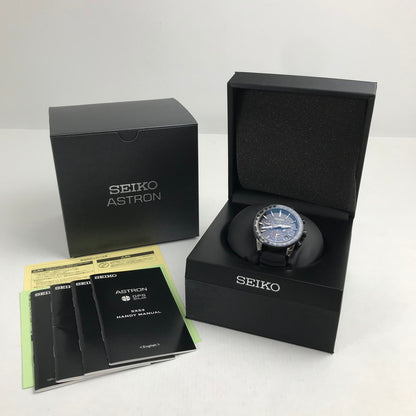 【中古品】【メンズ】 SEIKO セイコー 5X53-0AD0 ASTRON アストロン GPS ソーラー ウォッチ 時計 腕時計 純正ステンレスベルト欠品 197-260723-mh-10-fuzh 万代Net店