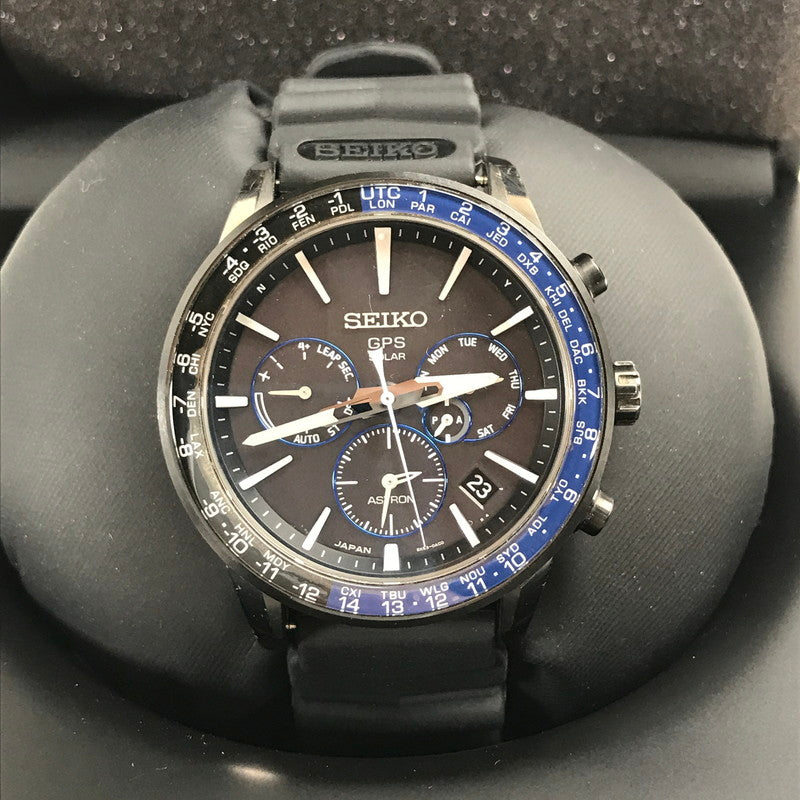 【中古品】【メンズ】 SEIKO セイコー 5X53-0AD0 ASTRON アストロン GPS ソーラー ウォッチ 時計 腕時計 純正ステンレスベルト欠品 197-260723-mh-10-fuzh 万代Net店
