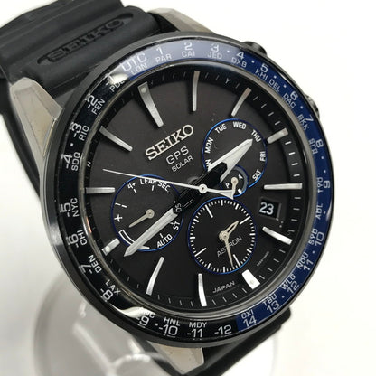 【中古品】【メンズ】 SEIKO セイコー 5X53-0AD0 ASTRON アストロン GPS ソーラー ウォッチ 時計 腕時計 純正ステンレスベルト欠品 197-260723-mh-10-fuzh 万代Net店