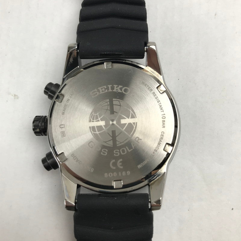 【中古品】【メンズ】 SEIKO セイコー 5X53-0AD0 ASTRON アストロン GPS ソーラー ウォッチ 時計 腕時計 純正ステンレスベルト欠品 197-260723-mh-10-fuzh 万代Net店