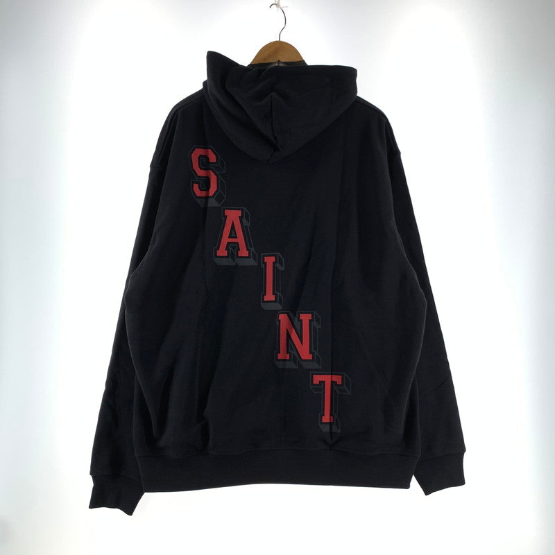 【中古美品】【メンズ】 SAINTMICHAEL×JORDAN セントマイケル×ジョーダン FV4718-010 26SS MJ SM FLC HOODIE フリースフーディ タグ付き 142-260723-ny-09-fuzh サイズ：L カラー：ブラック 万代Net店