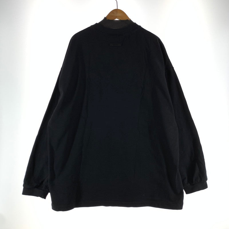 【中古品】【メンズ】 ESSENTIALS エッセンシャルズ HEAVY LONGSLEEVE TEE ヘビーロングスリーブティーシャツ 142-260723-ny-05-fuzh サイズ：S カラー：ブラック 万代Net店