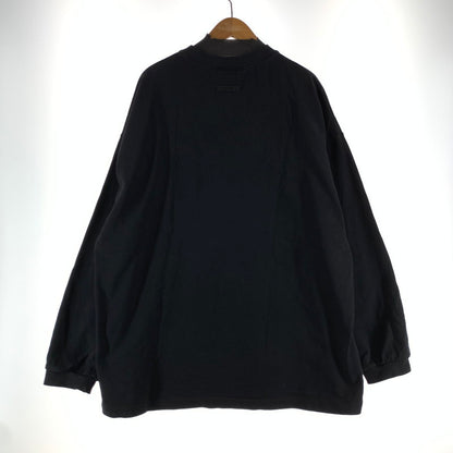 【中古品】【メンズ】 ESSENTIALS エッセンシャルズ HEAVY LONGSLEEVE TEE ヘビーロングスリーブティーシャツ 142-260723-ny-05-fuzh サイズ：S カラー：ブラック 万代Net店