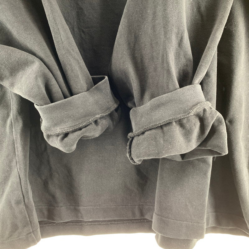 【中古品】【メンズ】 ESSENTIALS エッセンシャルズ HEAVY LONGSLEEVE TEE ヘビーロングスリーブティーシャツ 142-260723-ny-05-fuzh サイズ：S カラー：ブラック 万代Net店