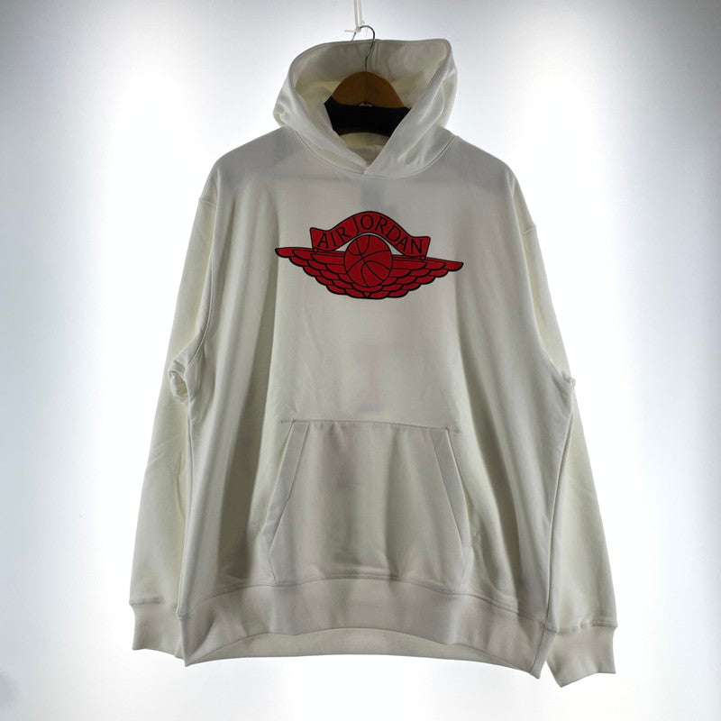 【中古品】【メンズ】 SAINT MICHAEL×JORDAN セントマイケル×ジョーダン FV4718-100 FLEECE L S HOODIE フリースフーディ タグ付き 142-260723-ny-10-fuzh サイズ：M カラー：ホワイト 万代Net店