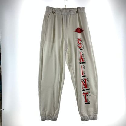 【中古美品】【メンズ】 JORDAN BRAND×SAINT MICHAEL ジョーダン×セントマイケル SWEAT PANTS スウェット パンツ タグ付き 153-260723-ny-15-fuzh サイズ：S カラー：ホワイト 万代Net店