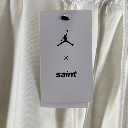 【中古美品】【メンズ】 JORDAN BRAND×SAINT MICHAEL ジョーダン×セントマイケル SWEAT PANTS スウェット パンツ タグ付き 153-260723-ny-15-fuzh サイズ：S カラー：ホワイト 万代Net店