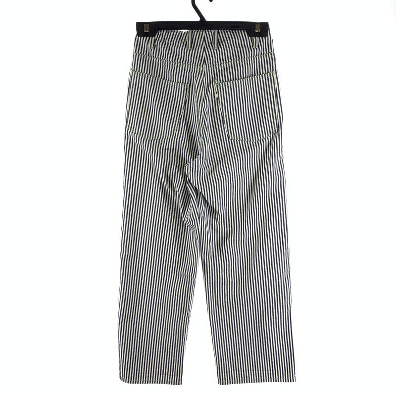 【中古品】【メンズ】 WESTOVERALLS 803W DENIM-HICKORY ウエストオーバーオールズ デニム ヒッコリーパンツ ボトムス 158-260926-gm-07-fuzh サイズ：24 カラー：ヒッコリー 万代Net店