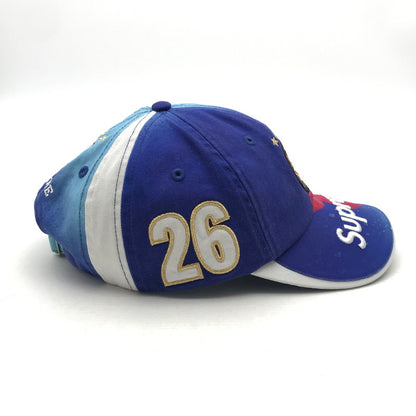 【中古品】【メンズ】 Supreme x Fiji シュプリーム ×フィジー WORLD FAMOUS TEAM CAP カラーBLUE ハイビスカス 149-260727-ky-01-fuzh 万代Net店