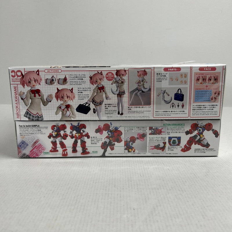 【中古美品】 魔法少女まどか☆マギカ 30MS 鹿目まどか（制服Ver.）ガンダムAGE タイタス セット まどかタイタス 058-260731-ky-27-fuzh 万代Net店
