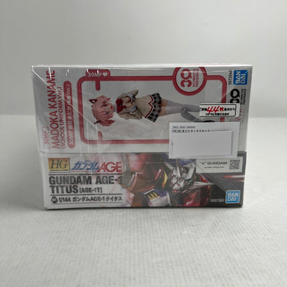 【中古美品】 魔法少女まどか☆マギカ 30MS 鹿目まどか（制服Ver.）ガンダムAGE タイタス セット まどかタイタス 058-260731-ky-27-fuzh 万代Net店