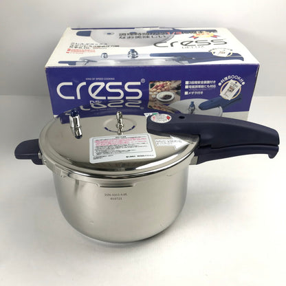 【現状渡し品】 ドウシシャ Cress DELUX クレス・デラックス 3SN-5003 ステンレス3層底圧力鍋 片手5L 101-260724-MO-06-fuz 万代Net店