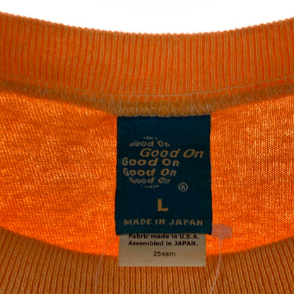 【中古品】【メンズ】 GOOD ON 長袖Tシャツ 古着 145-260927-gm-12-fuzh サイズ：L カラー：オレンジ 万代Net店