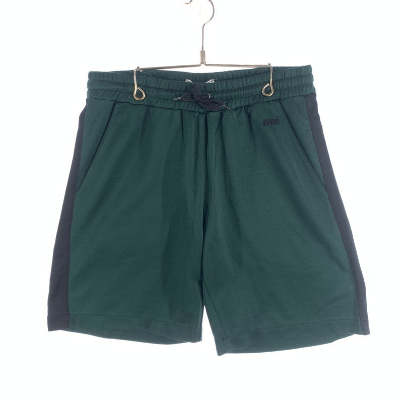 【中古品】【メンズ】 AMI PARIS E17J302.741 SHORT PANTS アレクサンドル・マテュッシ ショートパンツ ボトムス ブランド 古着 152-260726-gm-40-fuzh サイズ：M カラー：グリーン 万代Net店