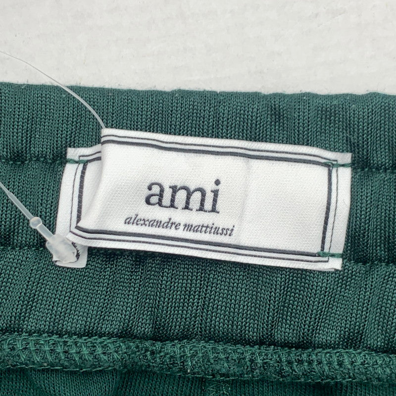 【中古品】【メンズ】 AMI PARIS E17J302.741 SHORT PANTS アレクサンドル・マテュッシ ショートパンツ ボトムス ブランド 古着 152-260726-gm-40-fuzh サイズ：M カラー：グリーン 万代Net店