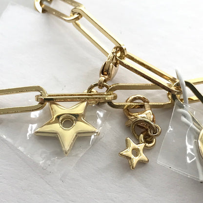 【中古美品】【レディース】 CHRISTIAN DIOR クリスチャン ディオール ロゴ スター チャーム ストラップ 183-260728-mh-11-fuzh カラー：ゴールド 万代Net店
